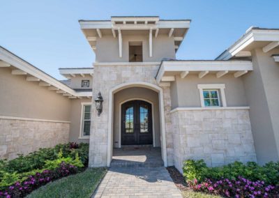 Exterior model home photography